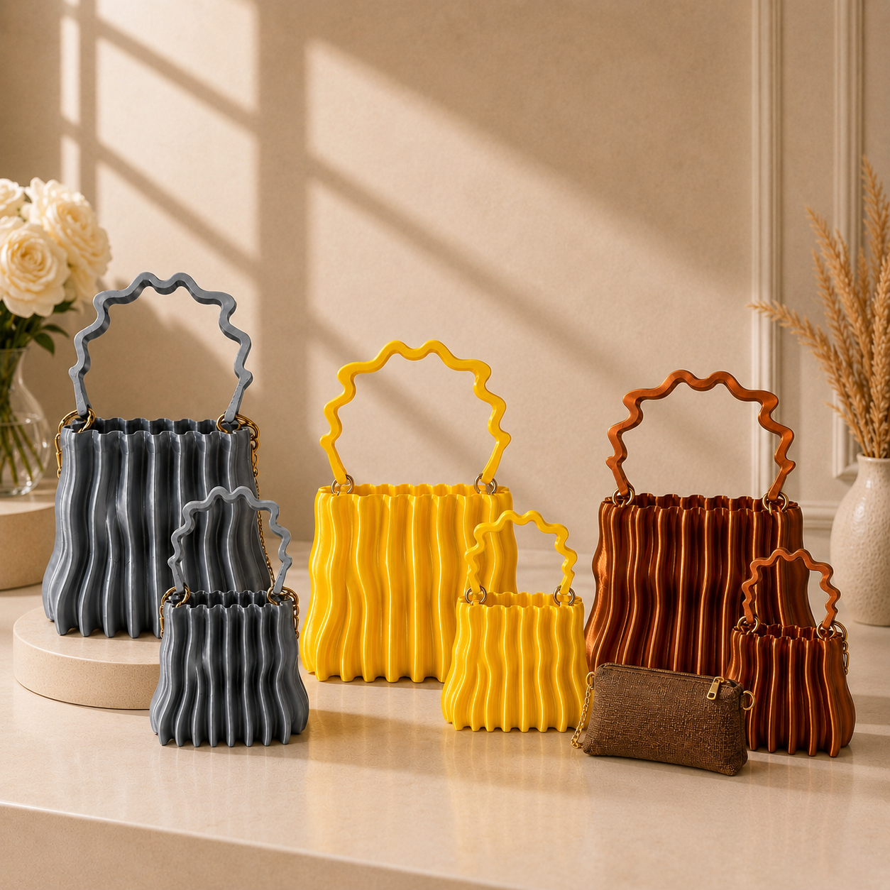 KAYO Ripple Combo big and small luxury handbags