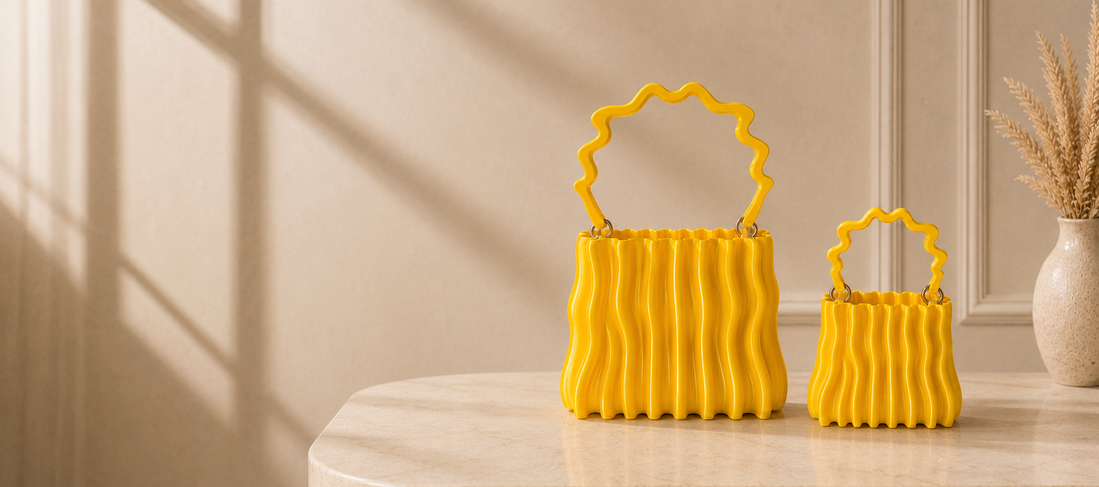 Ripple Gold handbags